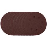 Draper 53499 (SDHAL115) - Sanding Discs, 115mm, 80 Grit, Hook & Loop (Pack of 10)