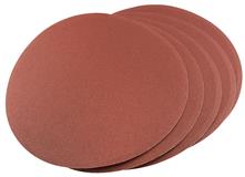 Draper 54679 (SD8C) - Self-Adhesive Aluminium Oxide Sanding Discs, 200mm, 100 Grit (Pack of 5)