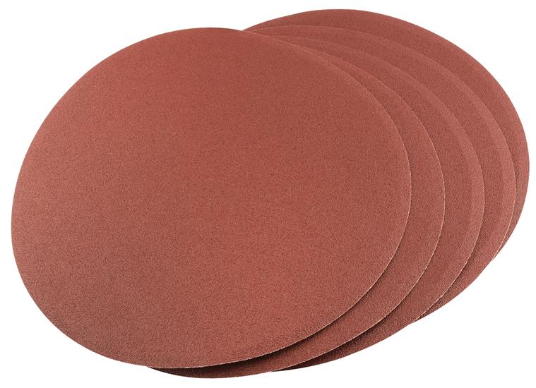 Draper 54679 (SD8C) - Self-Adhesive Aluminium Oxide Sanding Discs, 200mm, 100 Grit (Pack of 5)