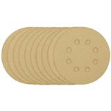 Draper 58111 (SDHALG125) - Gold Sanding Discs with Hook & Loop, 125mm, 120 Grit (Pack of 10)