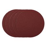 Draper 63026 (SDPSA200) - Sanding Discs, 200mm, PSA, 80 Grit, (Pack of 5)