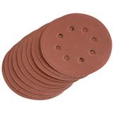 Draper 64040 (SD5V) - Hook and Loop Sanding Discs, 125mm, 240 Grit (Pack of 10)