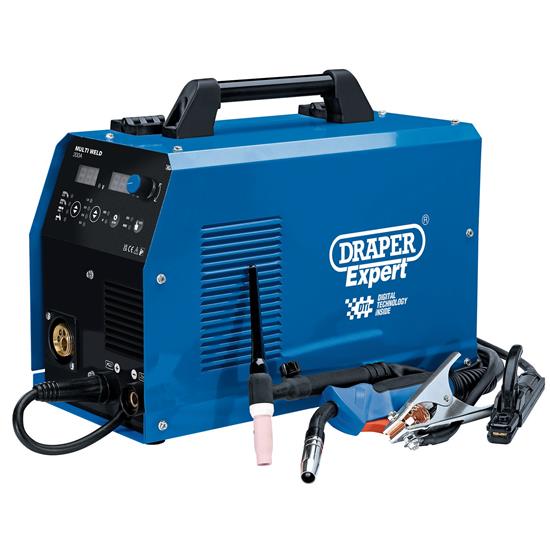 Draper 70043 (MW200A) - 3-in-1 Multi-Process Welder Dti, 200A