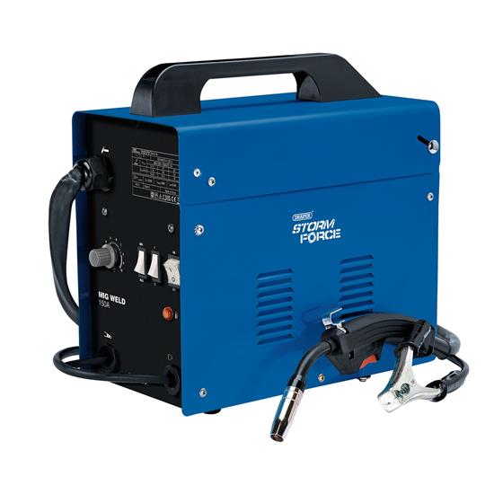 Draper 70050 (MW150A/SF) - Draper Storm Force® Gasless MIG Welder, 150A