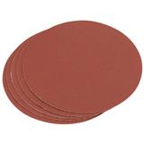 Draper 83863 (SD6C) - Aluminium Oxide Sanding Discs, 150mm, 100 Grit (Pack of 5)