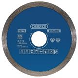 Draper 99778 �) - Continuous Diamond Blade, 110mm