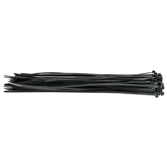 Draper 70400 ʌT5B) - Cable Ties, 4.8 x 400mm, Black (Pack of 100)