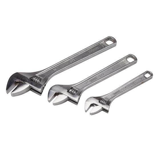 Draper 70409 �P/3) - Adjustable Wrench Set ʃ Piece)