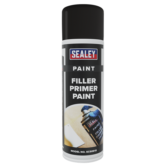 Sealey SCS061 - Filler Primer Paint 500ml - Pack of 6