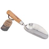 Draper 99024 ʍPSG/L) - Draper Heritage Stainless Steel Hand Potting Scoop with Ash Handle