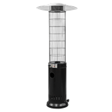 Dellonda DG124 - Dellonda Gas Patio Heater 13kW for Commercial & Domestic Use, Black