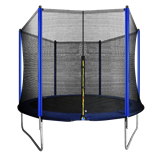 Dellonda DL68 - Dellonda 10ft Heavy-Duty Outdoor Trampoline with Safety Enclosure Net