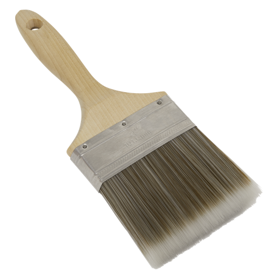 Sealey SPBS100W - Wooden Handle Paint Brush 100mm