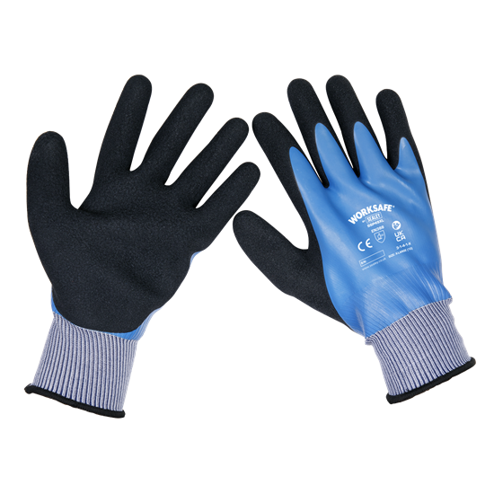 Sealey SSP49XL - Waterproof Latex Gloves X-Large – Pair