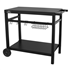 Dellonda DG45 - Dellonda BBQ & Plancha Trolley for Outdoor Cooking with Utensil Holder, Black - DG45