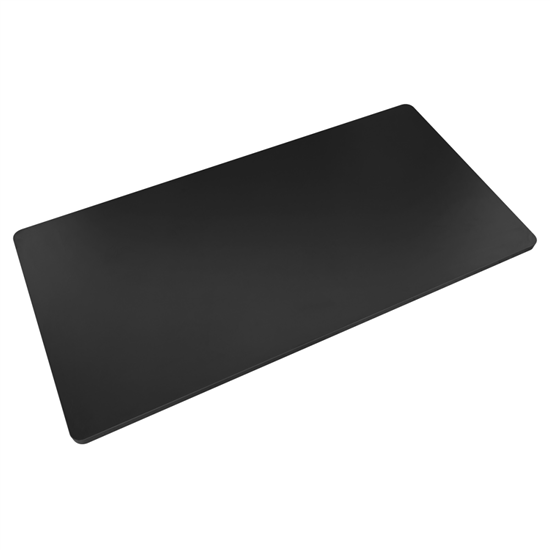 Dellonda DH21 - Dellonda Black Rectangular Desktop 1400 x 700mm, 1" Thickness - DH21