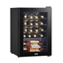 Baridi DH8 - Baridi Wine Cooler/Fridge, Digital Touchscreen Controls, LED Light, 20 Bottle - Black
