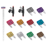 Sealey MBFSET - Clip Strip Deal - Automotive Mini Blade Fuses & Holders