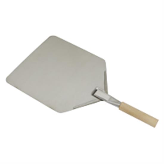 Dellonda DG39 - Dellonda Stainless Steel Pizza Peel, 11 x 15" with 5" Wooden Handle