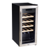 Baridi DH29 - Baridi 18 Bottle Wine Fridge Cooler & Touch Control, LED Light, Stainless Steel