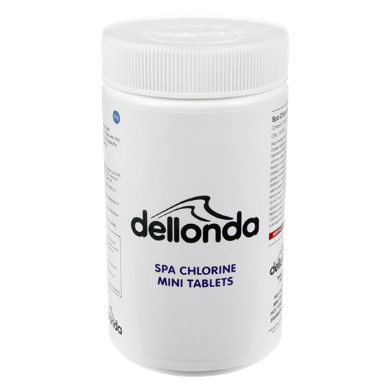 Dellonda DL51 - Dellonda 1kg Chlorine Mini Tabs for Hot Tubs, Spas & Swimming Pools