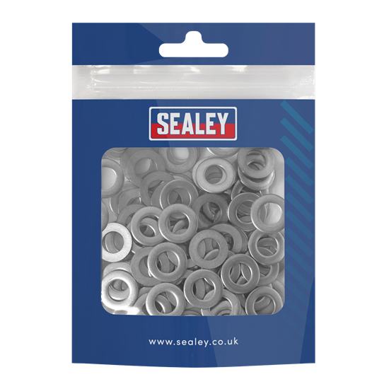 Sealey SSW8 - Stainless Steel Flat Washer Din 125 – M8 - Pack of 100