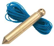 Draper 60698 �) - Draper Expert 100g Brass Plumb Bob With 5m ʊpprox) Nylon Line