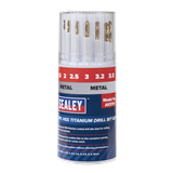 Sealey AK5701 - HSS Titanium Drill Bit Set 11pc