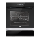 Baridi DH235 - Baridi 60cm 10-Function Fan-Assisted Oven with Touchscreen Controls & 60cm Warming Drawer Bundle, Stainless Steel