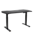 Dellonda DH241 - Dellonda Carbon Electric Height Adjustable Standing Desk, 1400 x 700mm Dual Motor 100kg