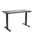 Dellonda DH34 - Dellonda Black Electric Height Adjustable Standing Desk, 1400 x 700mm Dual Motor 100kg