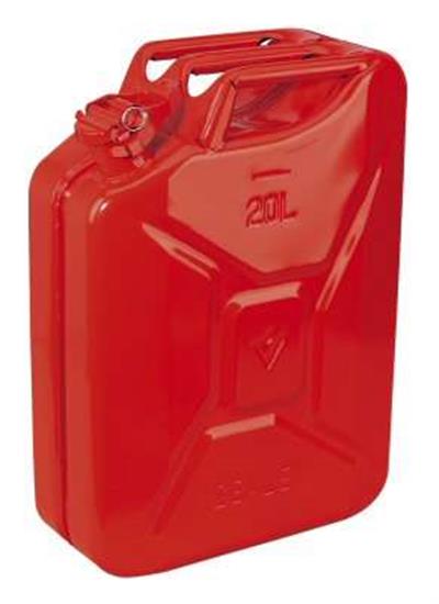 Sealey JC20 - Jerry Can 20ltr - Red