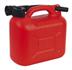 Sealey JC5R - Fuel Can 5ltr - Red