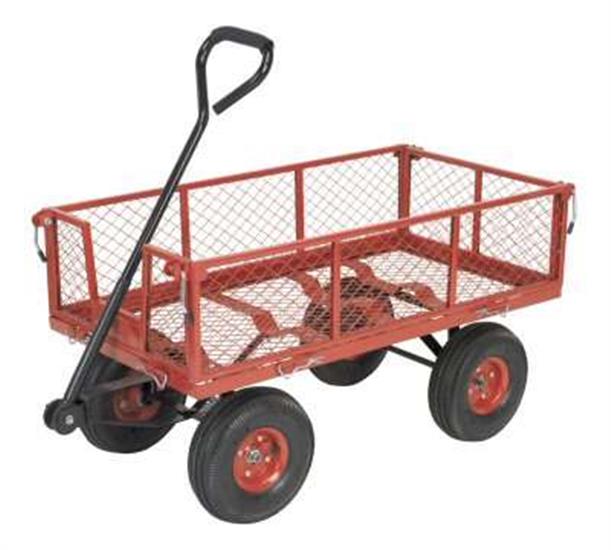 Sealey CST997 - Platform Truck with Sides Pneumatic Tyres 200kg Capacity
