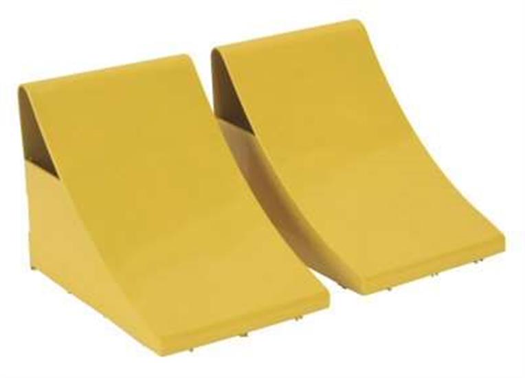 Sealey WC05 - Heavy-Duty Steel Wheel Chocks - Pair