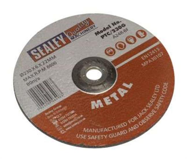 Sealey PTC/230G - Grinding Disc 230 x 6 x 22mm
