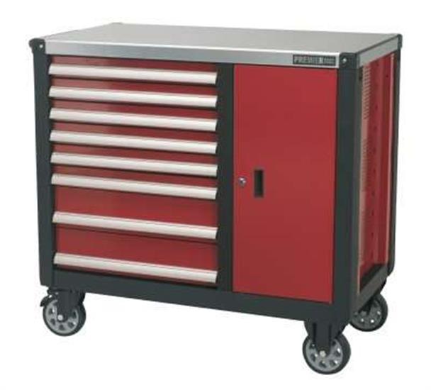 Sealey AP2418 - Mobile Workstation 8 Drawer with Ball Bearing Runners