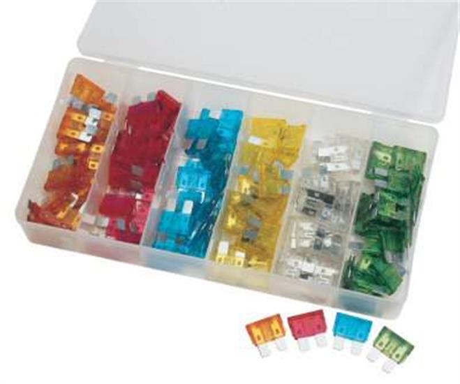 Draper 56381 ʏuse/120) - 120 Piece Automotive Fuse Assortment