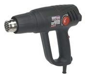 Sealey HS107K - Variable Temperature Hot Air Gun Kit 2000W 50-450°C/90-600°C