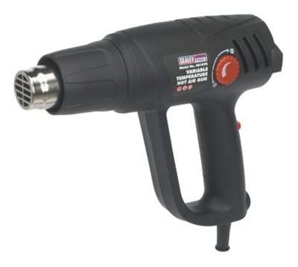 Sealey HS107K - Variable Temperature Hot Air Gun Kit 2000W 50-450°C/90-600°C