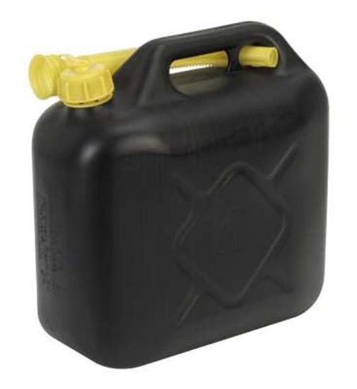 Sealey JC10PB - Fuel Can 10ltr - Black