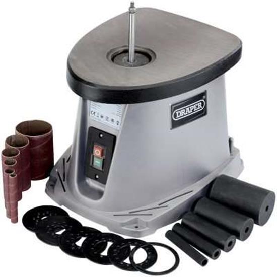 Draper 10773 ⢻s450a) - 370w 230v Bench Mounted Bobbin Sander