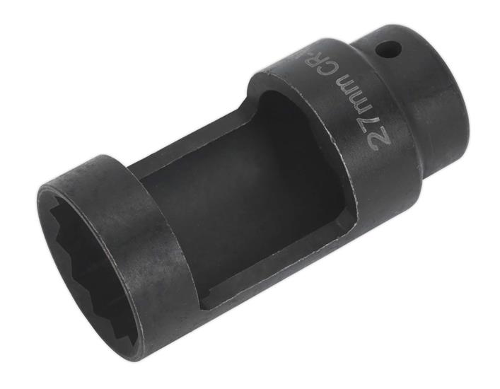 Sealey SX024 - Diesel Injector Socket 27mm Thin Wall 1/2"Sq Drive