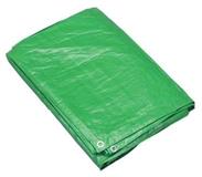 Sealey TARP1012G - Tarpaulin 3.05 x 3.66mtr Green