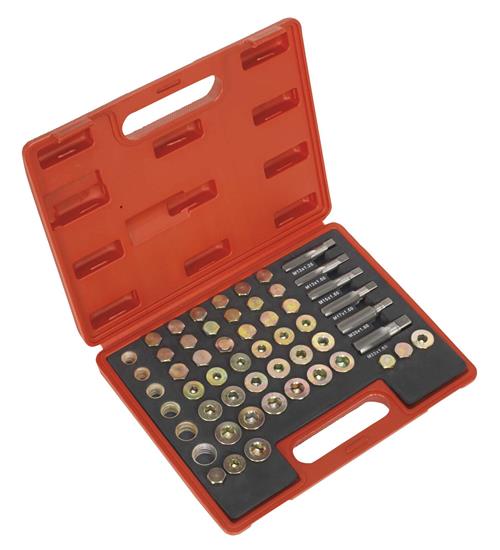 Sealey VS661 - Oil Drain Plug Master Thread Repair Set