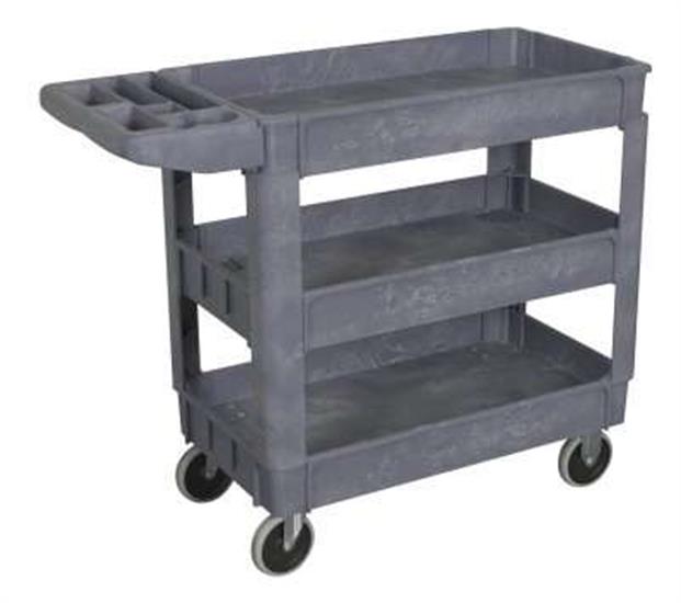 Sealey CX203 - Trolley 3-Level Composite Heavy-Duty