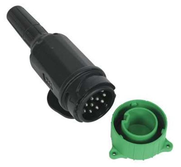 Sealey TB53 - Towing Plug 13-Pin Euro Plastic 12V