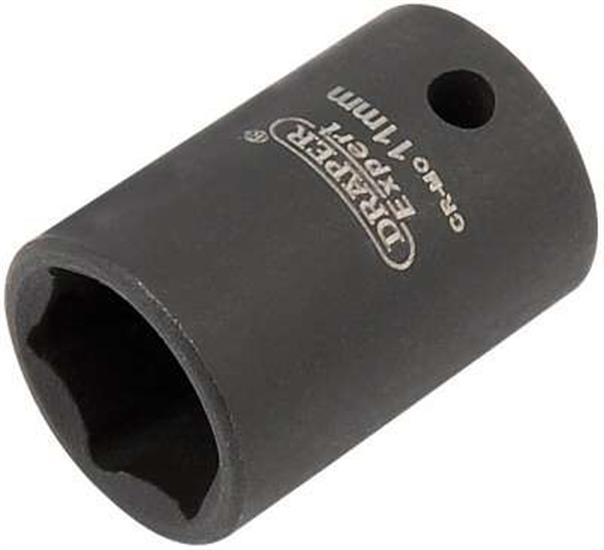 Draper 05016 𨐆-Mm) - Expert 11mm 1/4" Square Drive Hi-Torq 6 Point Impact Socket