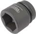 Draper 05125 (425-Mm) - Expert 50mm 1" Square Drive Hi-Torq 6 Point Impact Socket