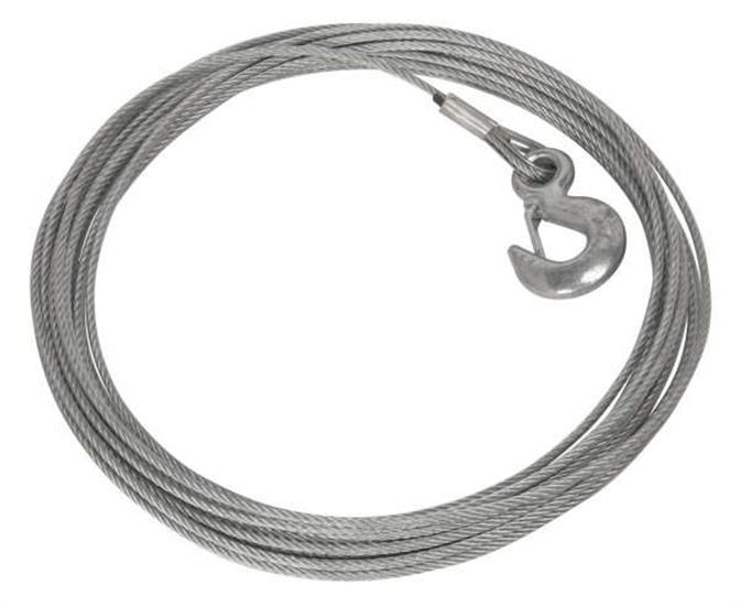 Sealey PW1360.WR - Wire Rope with Hook (Ø5.4mm x 15.2mtr) for PW1360